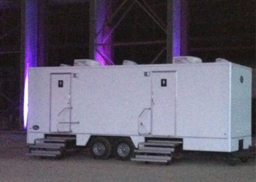 JAG 10 Stall Restroom Trailer Rental For Large Events in Connecticut